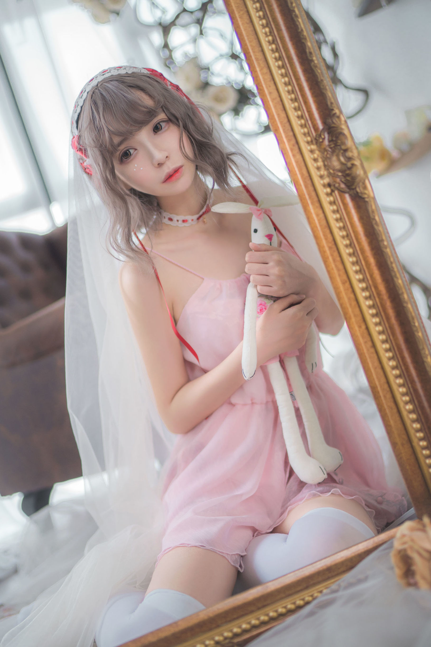 [网红COSER]疯猫ss水手服和睡衣插图3